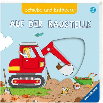 Libro Schiebe und Entdecke: Auf Der Baustelle
