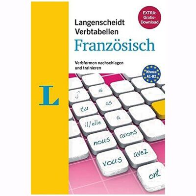 Libro sulle tabelle dei verbi francesi - Lingua: tedesco