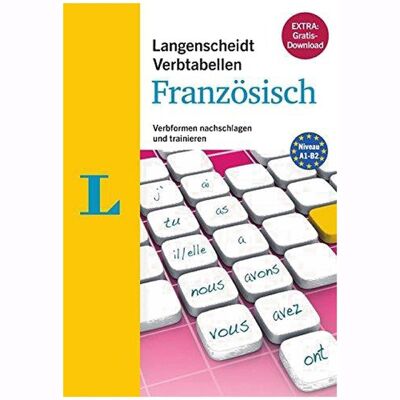 Livre Tableaux de Verbes Français - Langue : Allemand