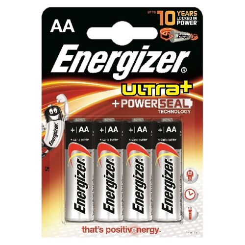 Set de 4 Piles Energizer U+ LR06-AA