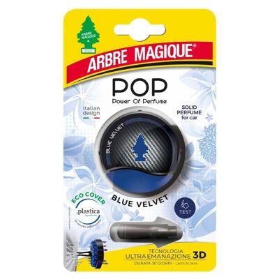 Ambientador para Coche Magic Tree Pop Terciopelo Azul