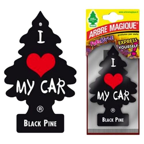 Désodorisant Voiture Arbre Magique 'I Love My Car'