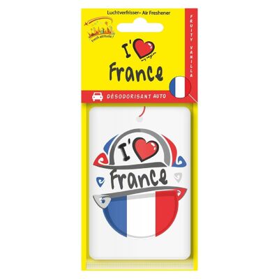 France Flag Car Air Freshener