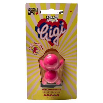 Gigi Fushia Wild Strawberry Car Air Freshener