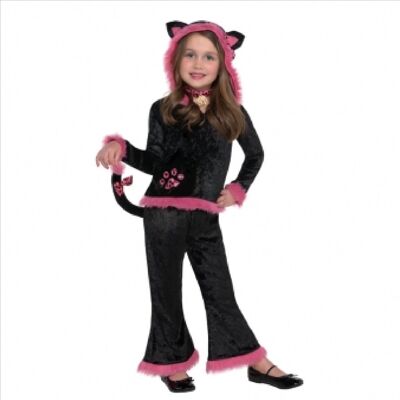Kinder-Kitty-Katze-Kostüm für 4–6 Jahre