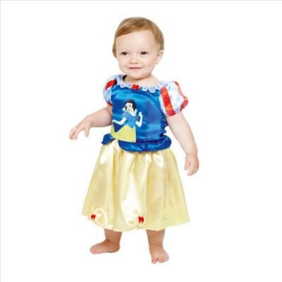 Costume Disney Biancaneve per bebè 3/6 mesi