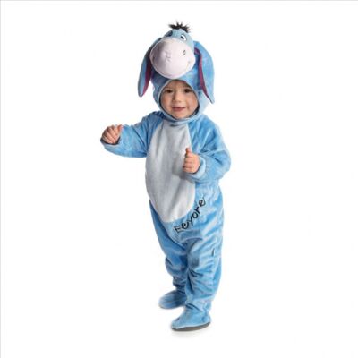 Baby Eeyore Costume Jumpsuit + Hat 3/6 Months
