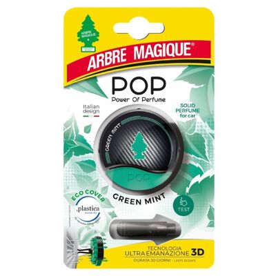 Ambientador para Coche Magic Tree Pop Verde Menta