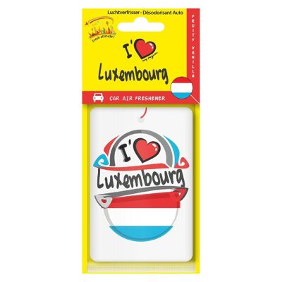 Luxembourg Flag Car Air Freshener