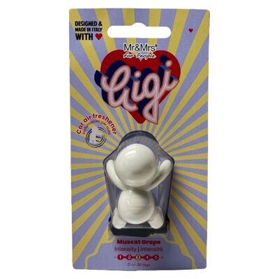 Gigi White Musk Car Air Freshener