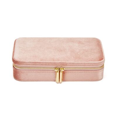 Jewelry box TORY col. metallic rose