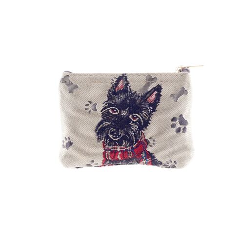 Scottie Dog - Zip Coin Purse