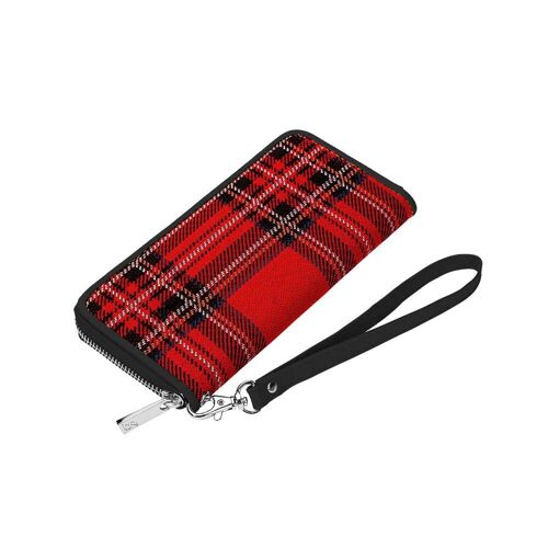 Royal Stewart Tartan - Long Zip Purse