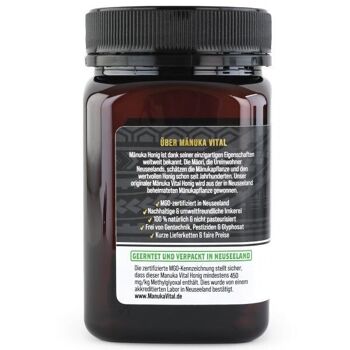 Manuka Vital 450+, 500g 5