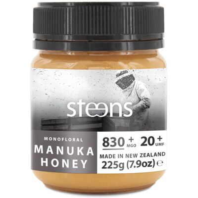 STEENS UMF 20+ MGO 830+, 225g de miel de Manuka