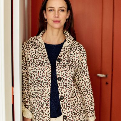 Giacca Héloise ##2678 Donna Leopardata Naturale