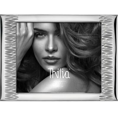 Photo Frame and Mirror 33x27 cm Silver "Kalysta" Line