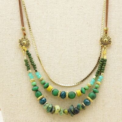 Jade Beaded Necklace