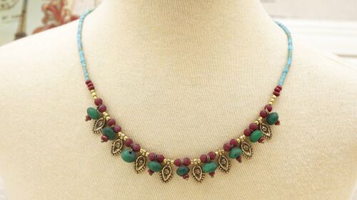 Boho Beaded Necklace