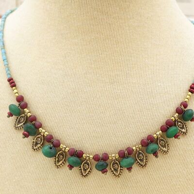 Boho Beaded Necklace