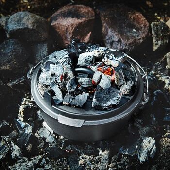 Camping Dutch Oven For Campfire Use - Uno Casa