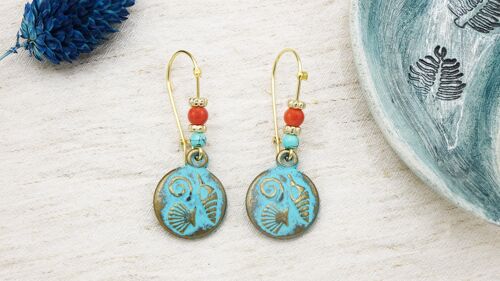 Boho Turquoise Earrings