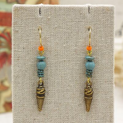 Boho Ice Cream Earrings