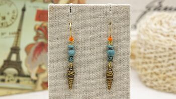 Boucles d’oreilles Boho Glace 1