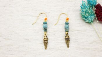 Boucles d’oreilles Boho Glace 4