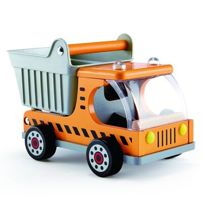 Hape - Wooden Toy - Dump Truck