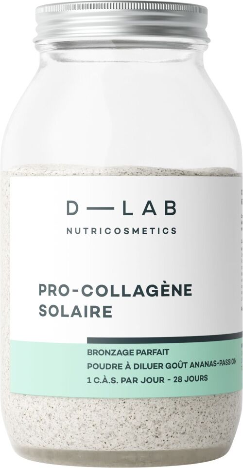 Pro Collagène Solaire - Bronzage parfait - Compléments alimentaires - Collagène Marin