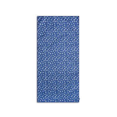 SE Microfibre Towel Blue Panther Print 135 x 65 cm
