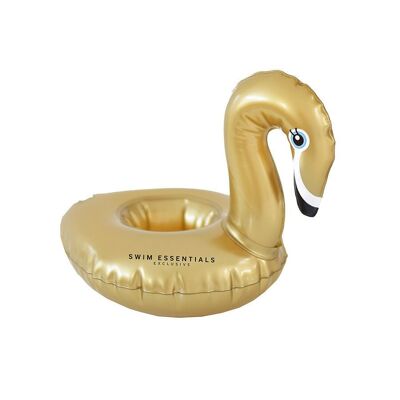 SE Inflatable Cup Holder Golden Swan