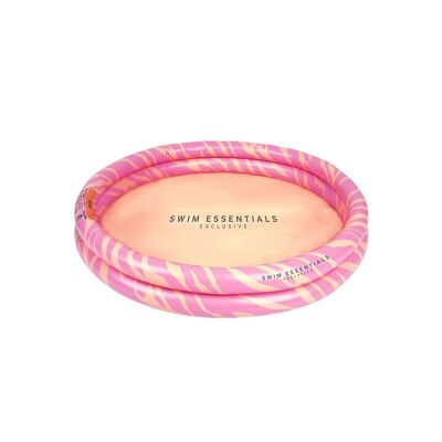 SE Children's Swimming Pool Pink Zebra Ø 100 cm