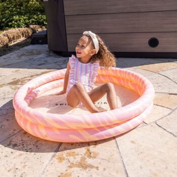 SE Piscine Enfant Zèbre Rose Ø 100 cm 4