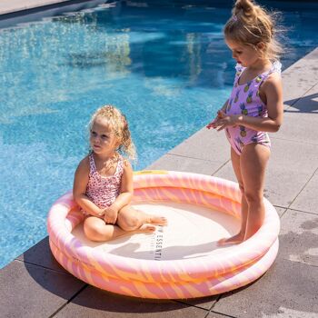 SE Piscine Enfant Zèbre Rose Ø 100 cm 5