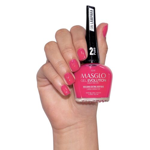 Vernis Sexy à ongles MASGLO GEL EVOLUTION 13,5 ml