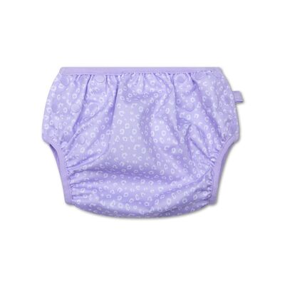 SE Washable Swim Diaper Lilac Panther Print