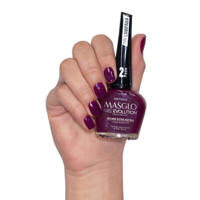 Vernis Arriesgada à ongles MASGLO GEL EVOLUTION 13,5 ml