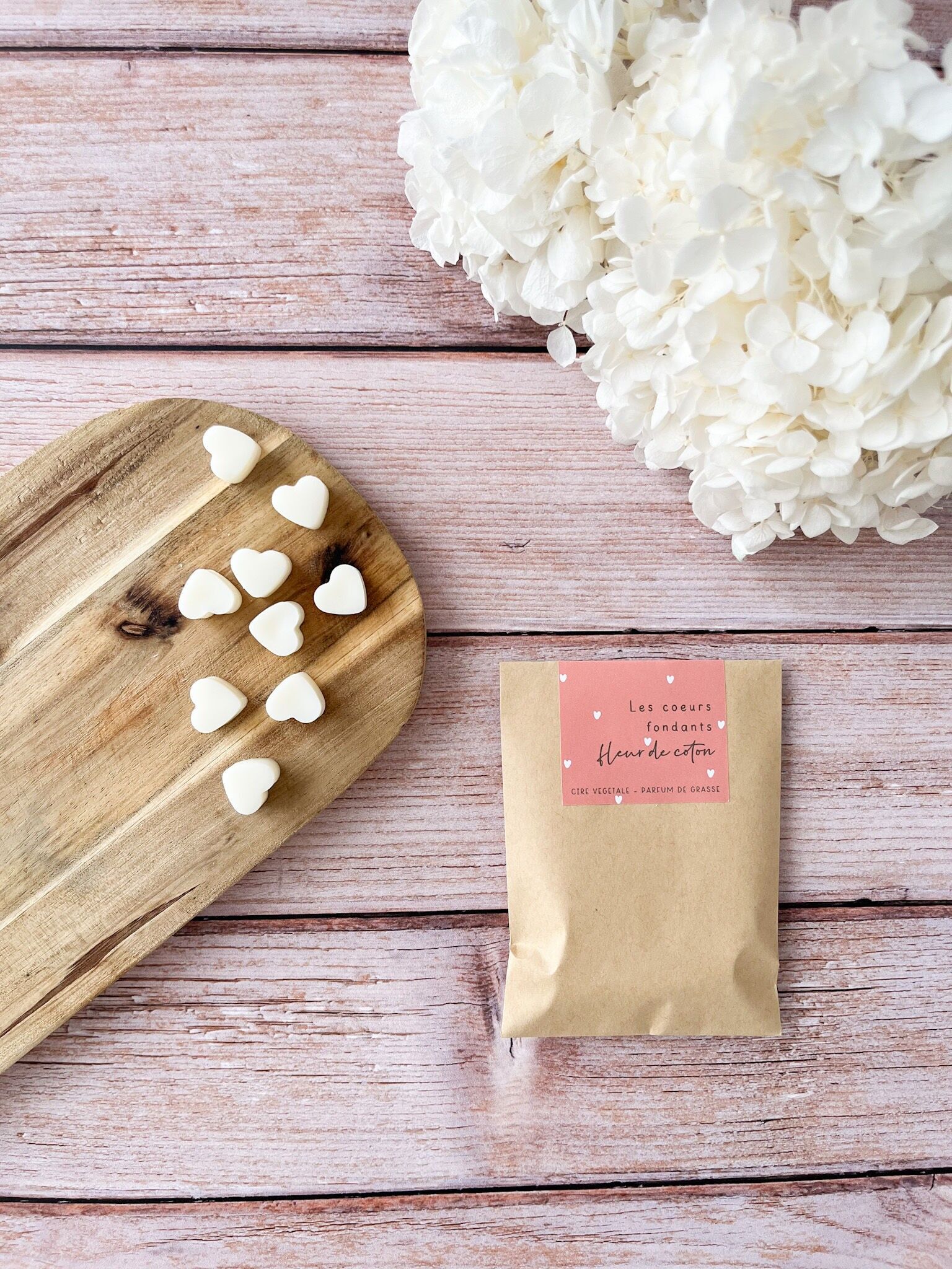 Cera profumata all'oliva - Fiore di cotone