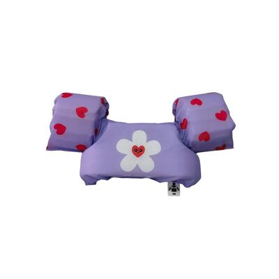 SE Puddle Jumper Lilac Hearts 2-6 years