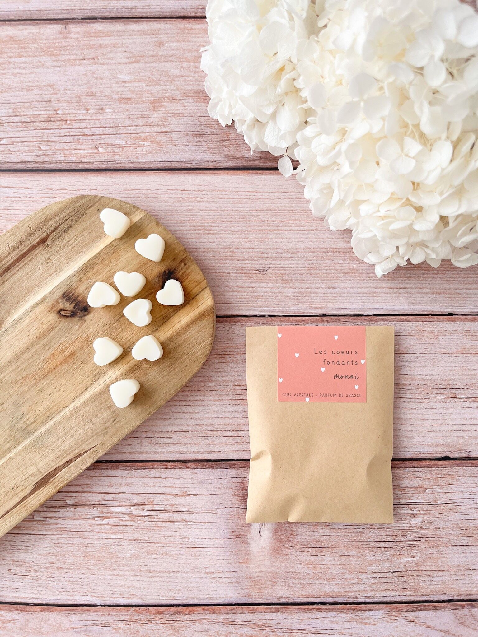 Cera profumata all'oliva da sciogliere - Monoï