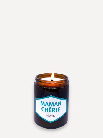 Bougie parfumée Maman chérie Jasmin 150g 3