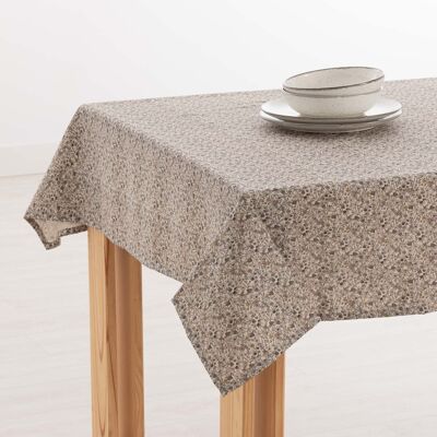 Linen stain-resistant resin tablecloth 0120-280