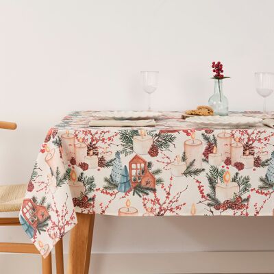 Resin stain-resistant tablecloth Christmas 3