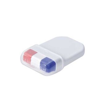 Stick crayon de maquillage supporter drapeau tricolore bleu/blanc/rouge France 3