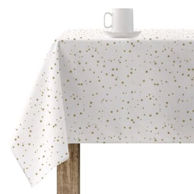 Stars Gold stain-resistant resin tablecloth