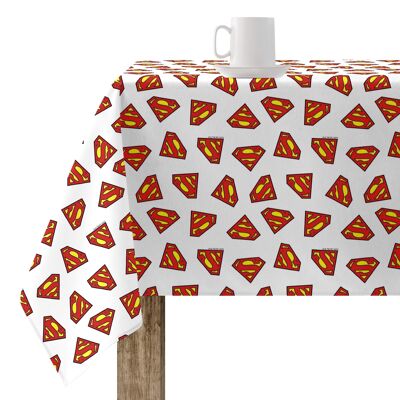 Superman White stain-resistant resin tablecloth