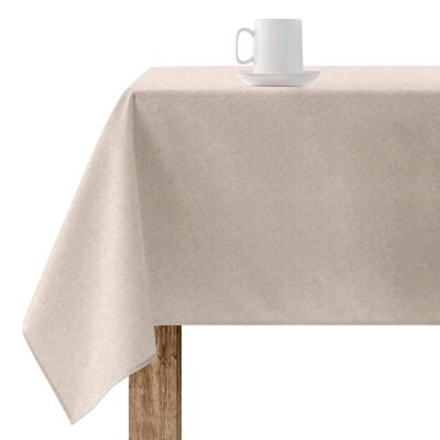Resinated stain-resistant tablecloth XL Plain linen 101