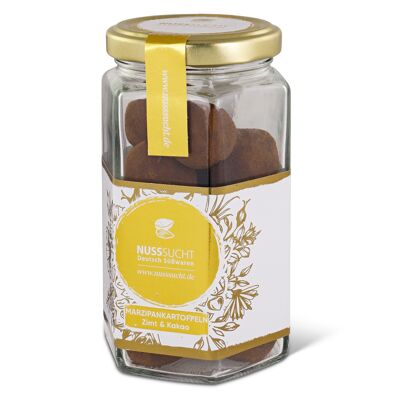 Mazapán patatas canela y cacao tarro 150g